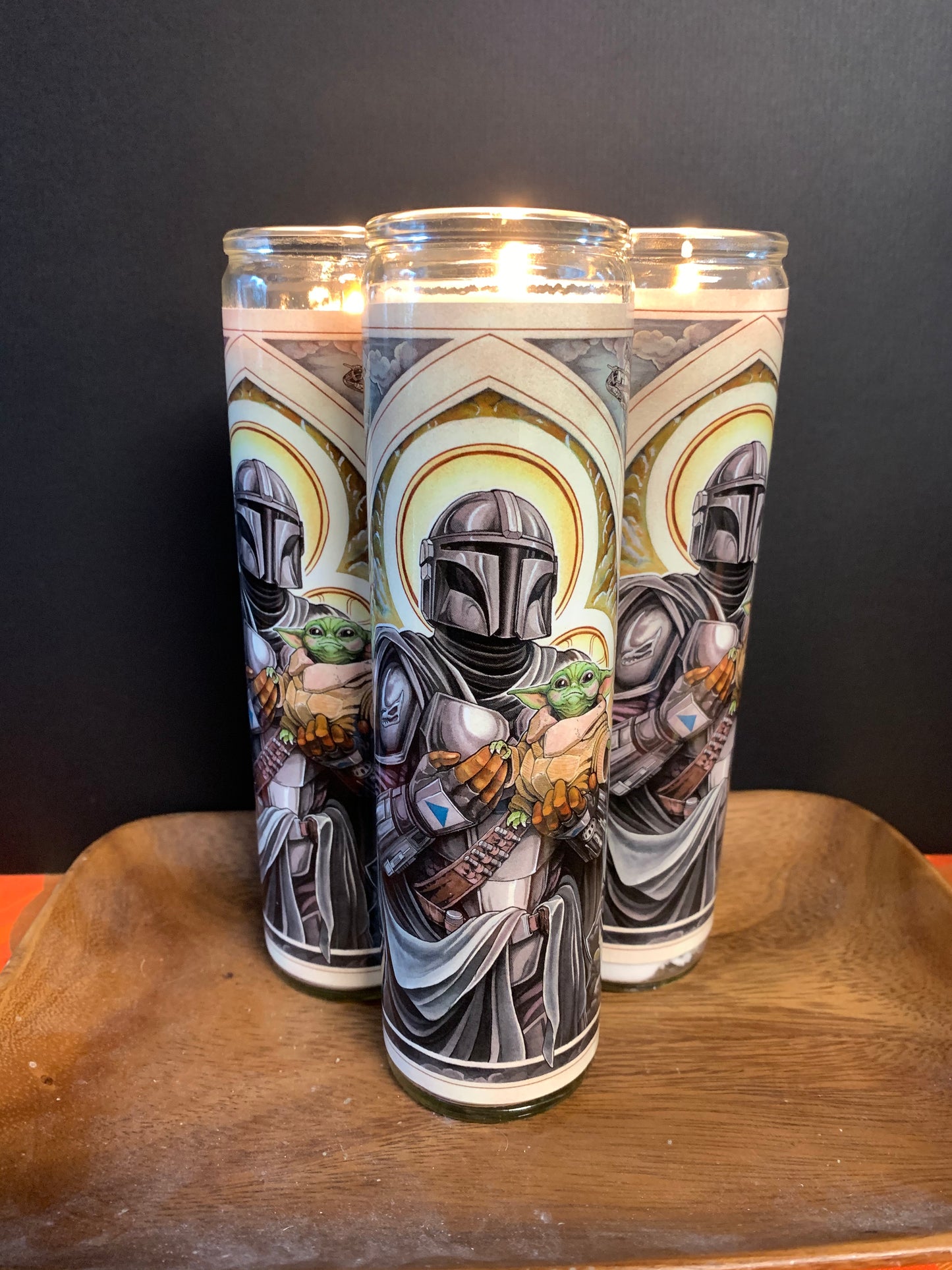 Saint Mando Prayer Candle