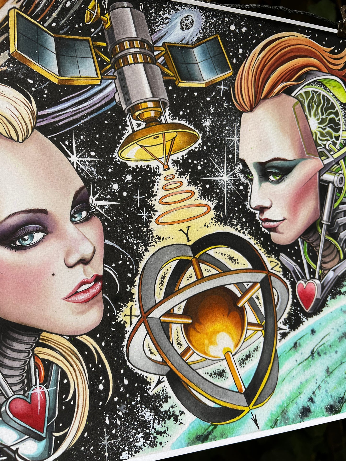 Space Babes Flash sheet