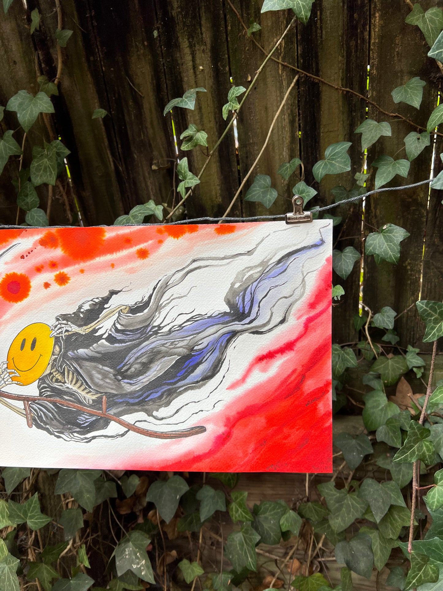 “I’m Fine.” Original Painting