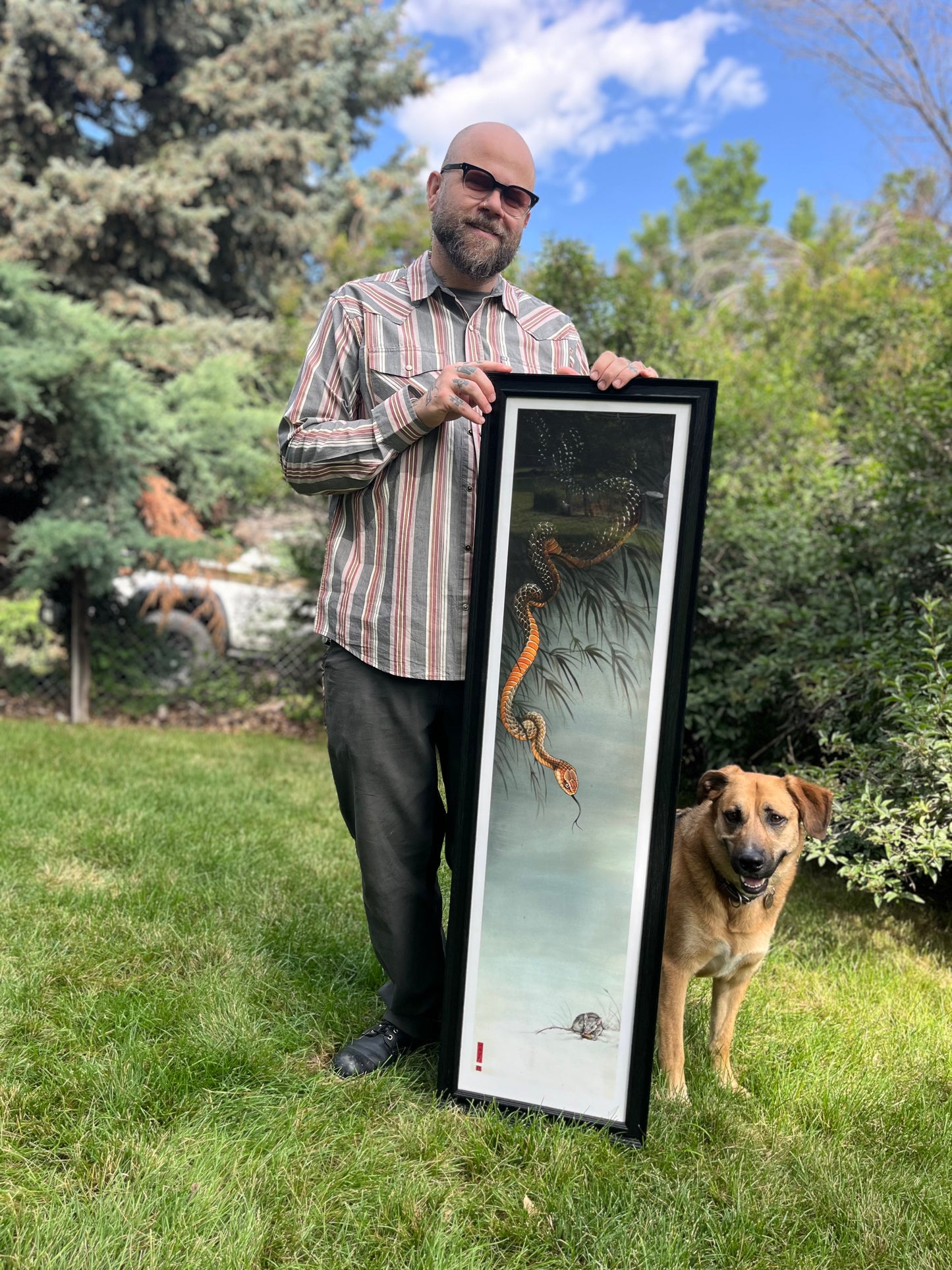 SMALL Don’t Breathe Snake Print