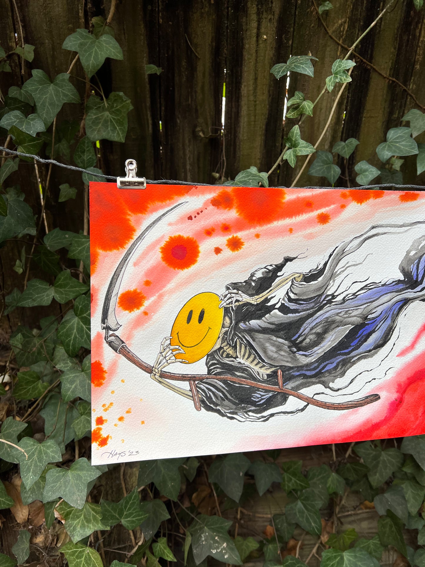 “I’m Fine.” Original Painting