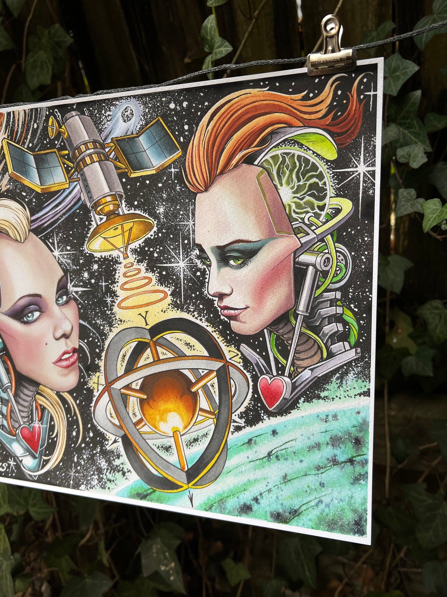 Space Babes Flash sheet