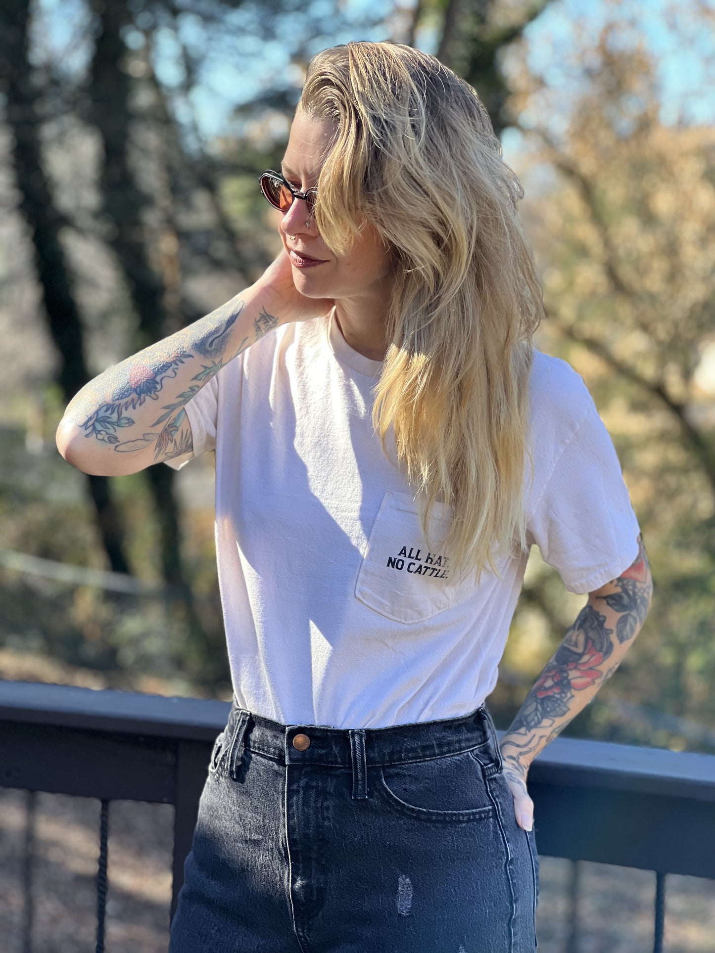 All Hat, No Cattle T-shirt