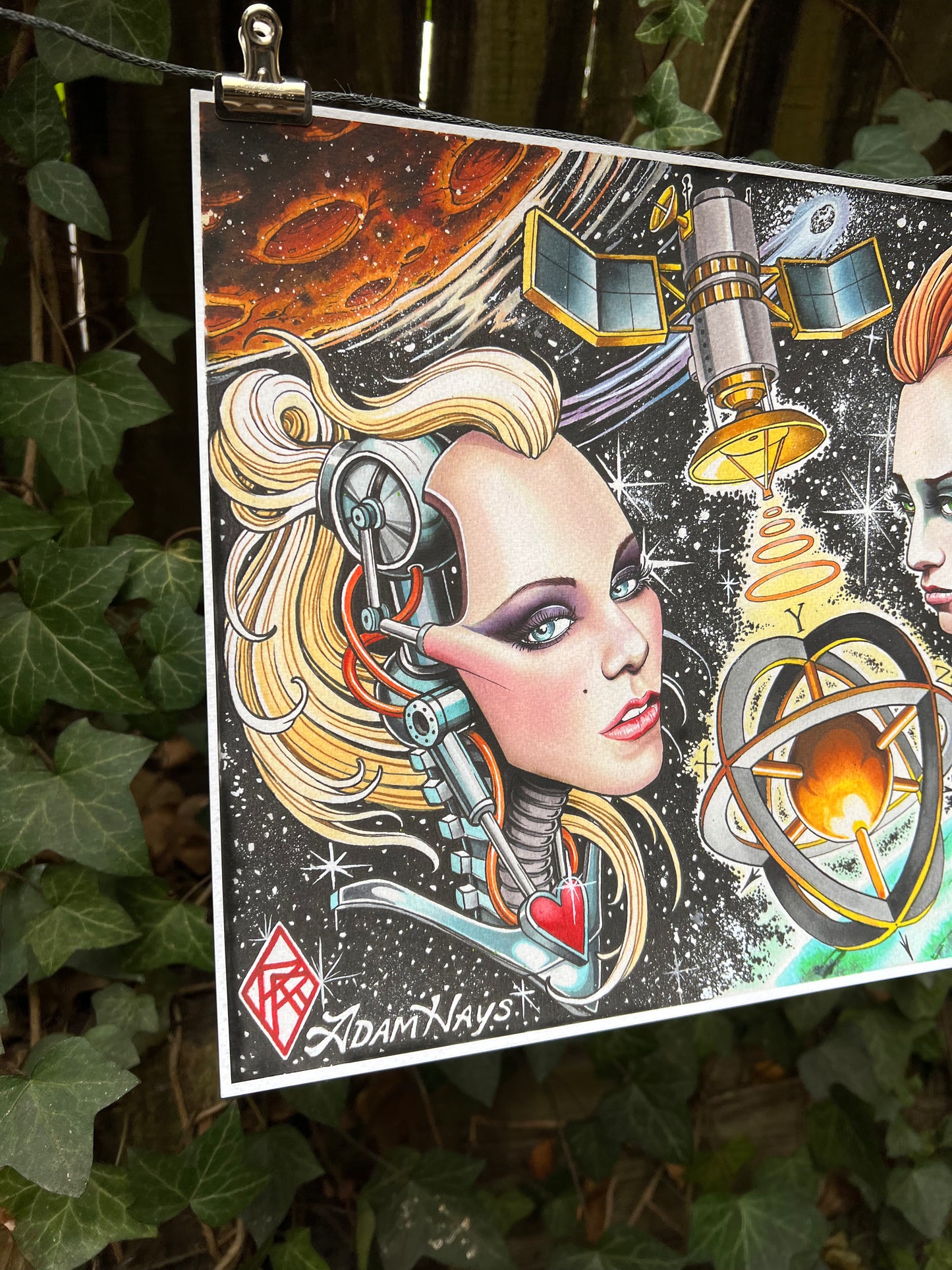 Space Babes Flash sheet