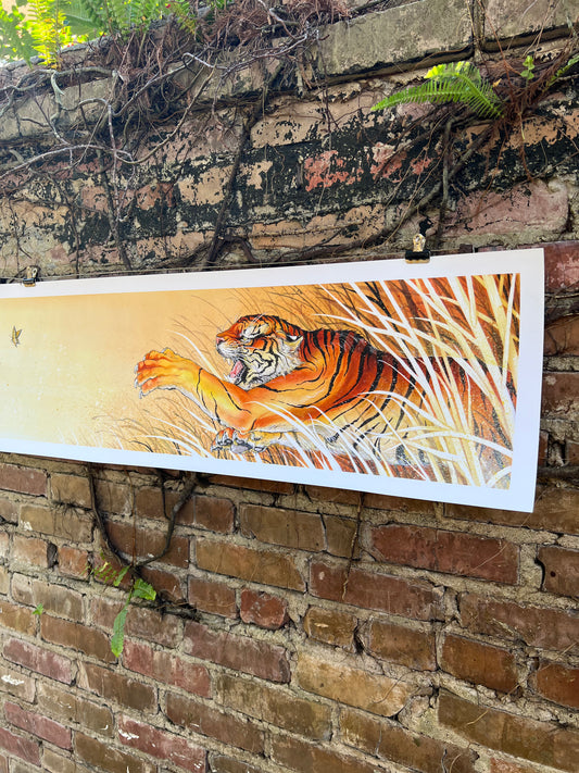 Quarry Tiger Print